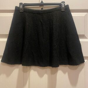 Black knit Skirt